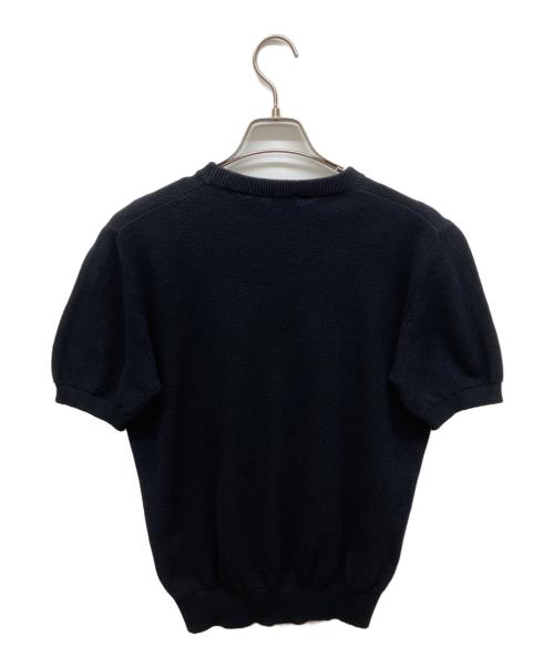 BAFY（バフィー）BAFY (バフィー) 半袖ニット ブラック サイズ:48の古着・服飾アイテム