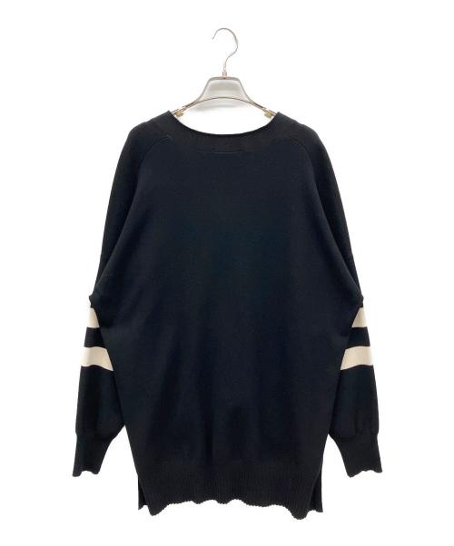 LE PHIL（ル フィル）LE PHIL (ル フィル) オーバーサイズカーディガン ブラック サイズ:Fの古着・服飾アイテム