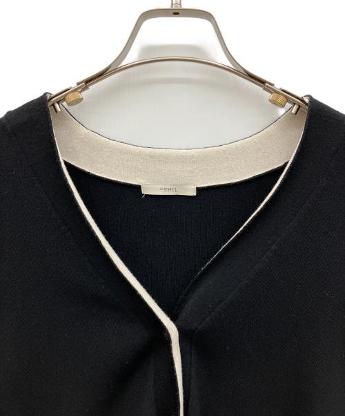 LE PHIL（ル フィル）LE PHIL (ル フィル) オーバーサイズカーディガン ブラック サイズ:Fの古着・服飾アイテム