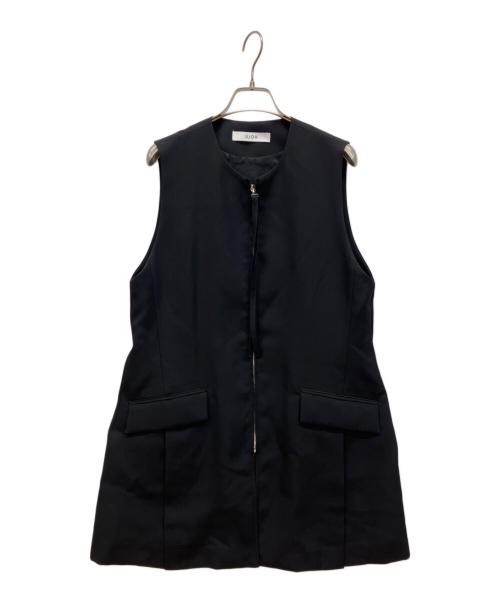 Ujoh（ウジョー）Ujoh (ウジョー) ジップスリットベスト ブラック サイズ:3 未使用品の古着・服飾アイテム