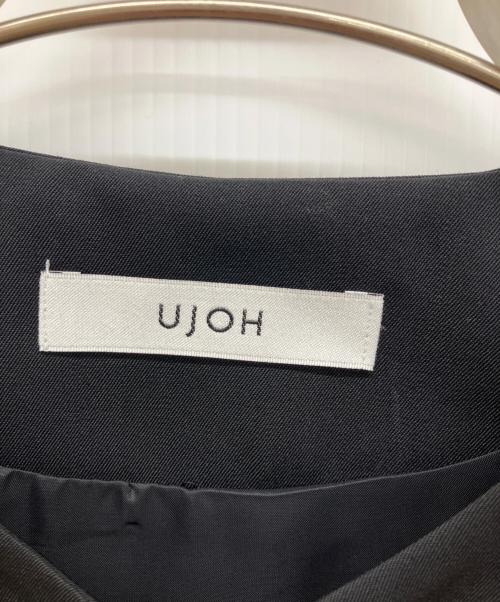 Ujoh（ウジョー）Ujoh (ウジョー) ジップスリットベスト ブラック サイズ:3 未使用品の古着・服飾アイテム