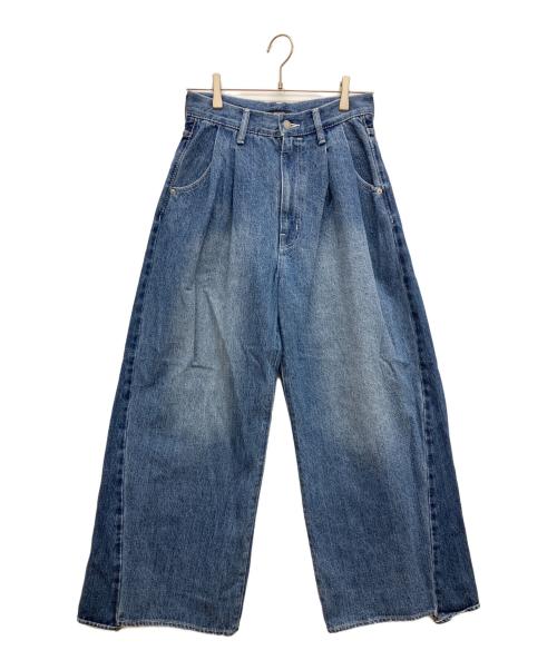 JOURNAL STANDARD（ジャーナルスタンダード）JOURNAL STANDARD (ジャーナルスタンダード) 2タックワイドデニムパンツ インディゴ サイズ:36の古着・服飾アイテム