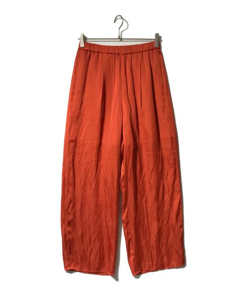 FRAMeWORK（フレームワーク）FRAMeWORK (フレームワーク) サテンストレッチイージーパンツ オレンジ サイズ:36の古着・服飾アイテム