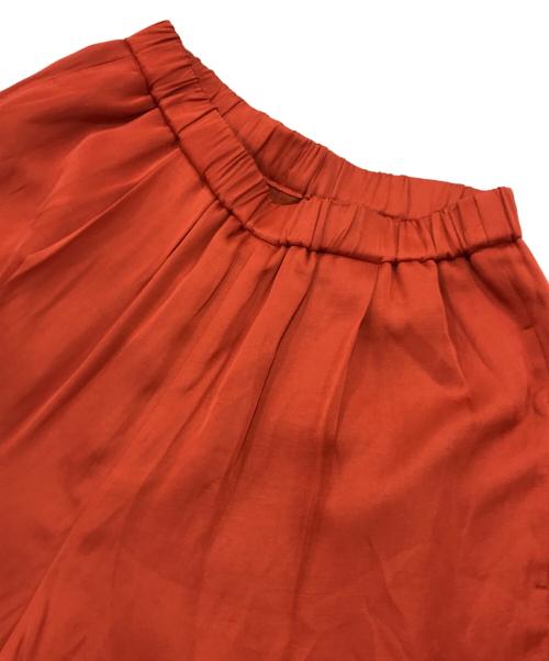 FRAMeWORK（フレームワーク）FRAMeWORK (フレームワーク) サテンストレッチイージーパンツ オレンジ サイズ:36の古着・服飾アイテム