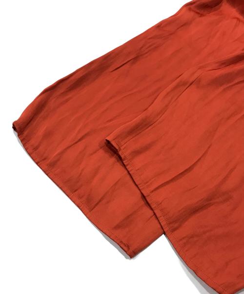 FRAMeWORK（フレームワーク）FRAMeWORK (フレームワーク) サテンストレッチイージーパンツ オレンジ サイズ:36の古着・服飾アイテム