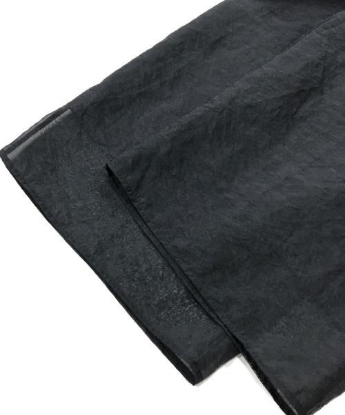 FRAMeWORK（フレームワーク）FRAMeWORK (フレームワーク) ヴィンテージオーガンジー2wayワイドパンツ ブラック サイズ:36の古着・服飾アイテム