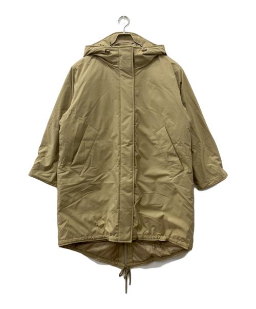 Spick and Span（スピック＆スパン）Spick and Span (スピックアンドスパン) 撥水フーデッドダウンコート ベージュ サイズ:34の古着・服飾アイテム