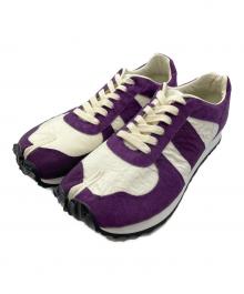 TABITO×REBIRTH PROJECT（タビト×リバースプロジェクト）の古着「足袋ジャーマントレーナー ローカット」｜パープル