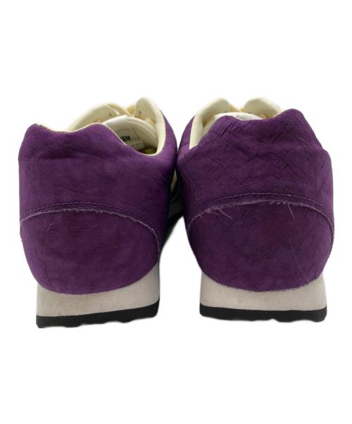 TABITO（タビト）tabito (タビト) REBIRTH PROJECT (リバースプロジェクト) 足袋ジャーマントレーナー ローカット パープル サイズ:7.5の古着・服飾アイテム