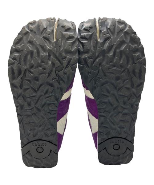 TABITO（タビト）tabito (タビト) REBIRTH PROJECT (リバースプロジェクト) 足袋ジャーマントレーナー ローカット パープル サイズ:7.5の古着・服飾アイテム