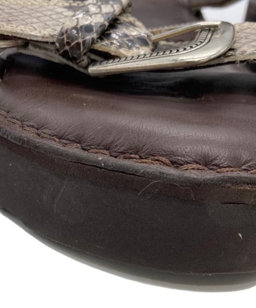 Caminando（カミナンド）Caminando (カミナンド) サンダル ブラウン サイズ:6の古着・服飾アイテム