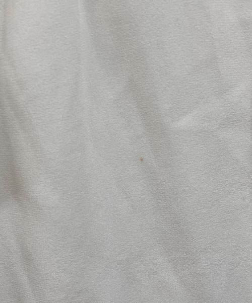 ANAYI（アナイ）ANAYI (アナイ) バックサテンリボンラッフル ブラウス ホワイト サイズ:38の古着・服飾アイテム