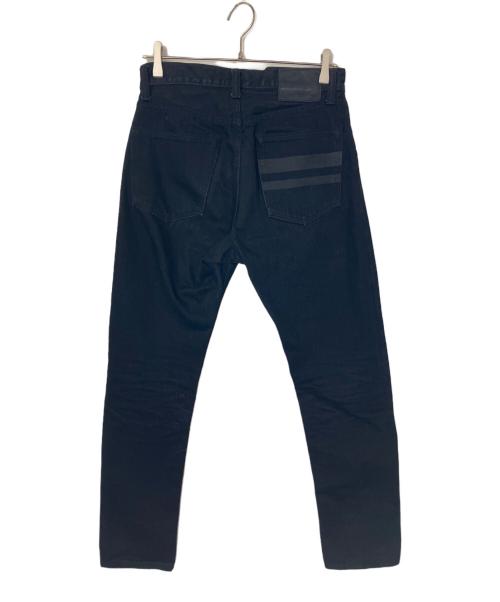 MOMOTARO JEANS（桃太郎ジーンズ）MOMOTARO JEANS (桃太郎ジーンズ) MOMOTARO JEANS 15.7oz SELVEDGE BLACK DENIM NARROW TAPERED ブラック サイズ:30の古着・服飾アイテム