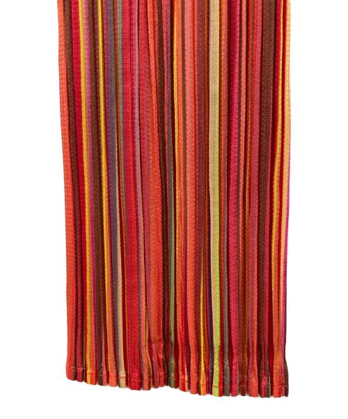 PLEATS PLEASE（プリーツプリーズ）PLEATS PLEASE (プリーツプリーズ) カットソー レッド サイズ:3の古着・服飾アイテム