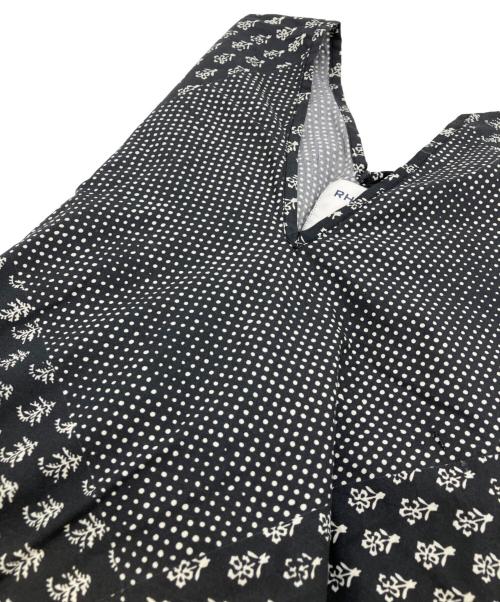 RHC Ron Herman（アールエイチシー ロンハーマン）RHC Ron Herman (アールエイチシー ロンハーマン) プリントカフタンドレス ブラック サイズ:FREEの古着・服飾アイテム