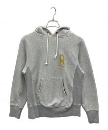 Champion REVERSE WEAVE×RHC Ron Herman（チャンピオン リバース ウィーブ×アールエイチシー ロンハーマン）の古着「ダメージ加工プルオーバーパーカー」｜グレー