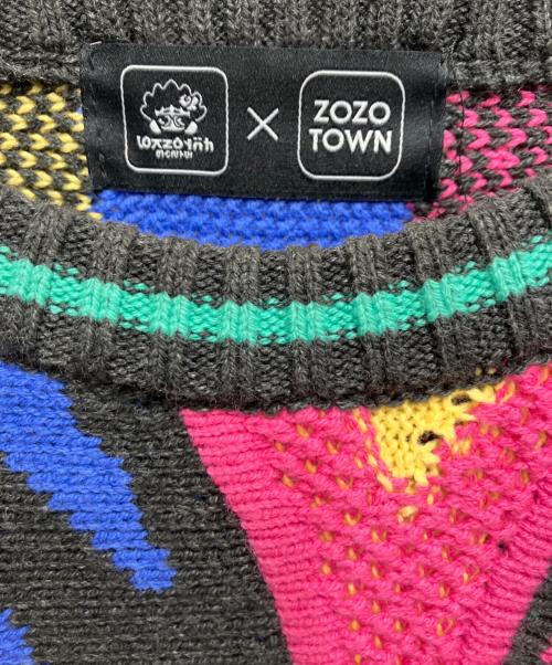 splatoon（ニンテンドウ）splatoon (ニンテンドウ) ZOZO (ゾゾ) 3Dニット マルチカラー サイズ:Lの古着・服飾アイテム