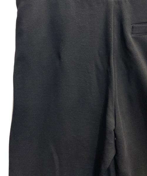 MONCLER（モンクレール）MONCLER (モンクレール) ロゴ ワッペン ライン スウェットパンツ ブラック サイズ:Sの古着・服飾アイテム