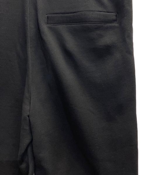 MONCLER（モンクレール）MONCLER (モンクレール) ロゴ ワッペン ライン スウェットパンツ ブラック サイズ:Sの古着・服飾アイテム