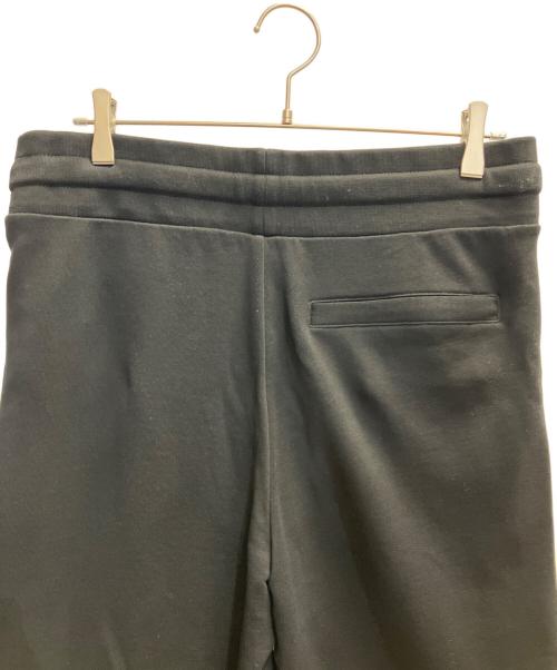 MONCLER（モンクレール）MONCLER (モンクレール) ロゴ ワッペン ライン スウェットパンツ ブラック サイズ:Sの古着・服飾アイテム