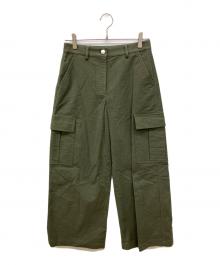theory（セオリー）の古着「Moleskin Twill RLX A Cargo FL カーゴパンツ」｜オリーブ