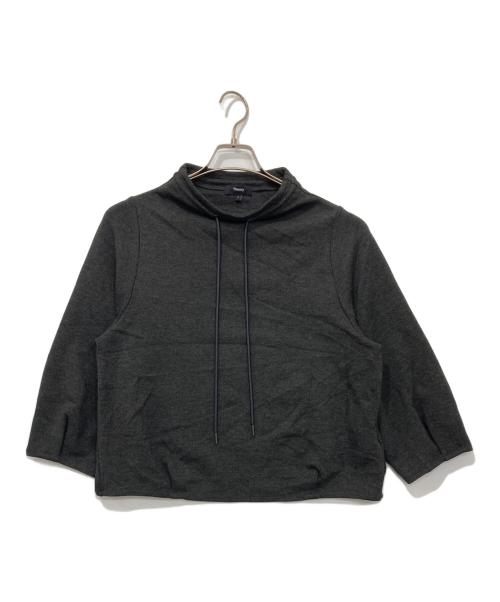 theory（セオリー）theory (セオリー) DOUBLE KNITウォッシャブル セットアップ チャコールグレー サイズ:Sの古着・服飾アイテム