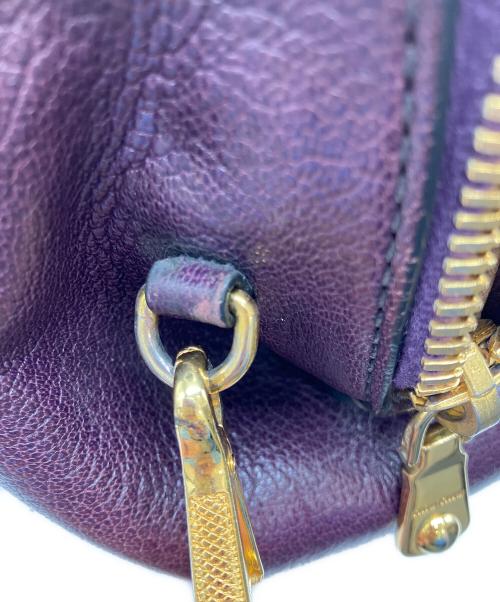 MIU MIU（ミュウミュウ）MIU MIU (ミュウミュウ) マドラス2WAYバッグ パープル サイズ:下記参照の古着・服飾アイテム