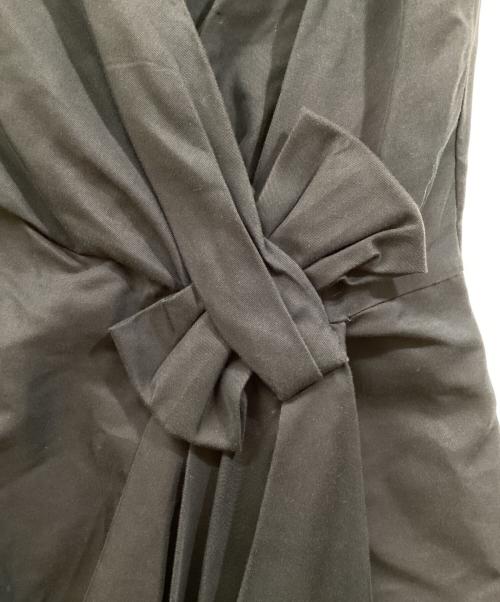 VALENTINO（ヴァレンティノ）VALENTINO (ヴァレンティノ) ノースリーブワンピース ブラック サイズ:6の古着・服飾アイテム