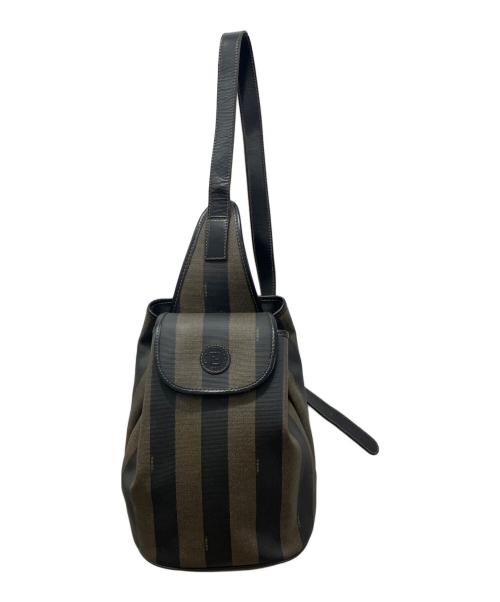 FENDI（フェンディ）FENDI (フェンディ) ワンショルダーバッグ ブラウンの古着・服飾アイテム