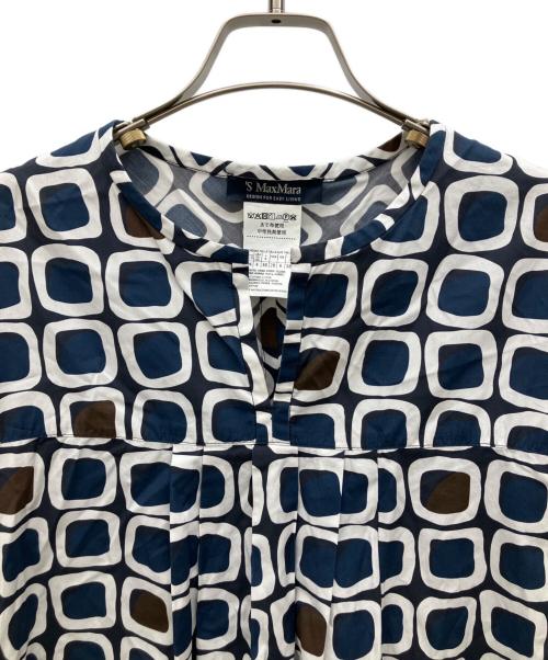 'S Max Mara（エスマックスマーラ）'S Max Mara (エスマックスマーラ) ワンピース ネイビー サイズ:38の古着・服飾アイテム