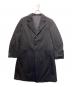 ARMANI COLLEZIONI（アルマーニ コレツィオーニ）の古着「ウールカシミヤコート」｜ブラック
