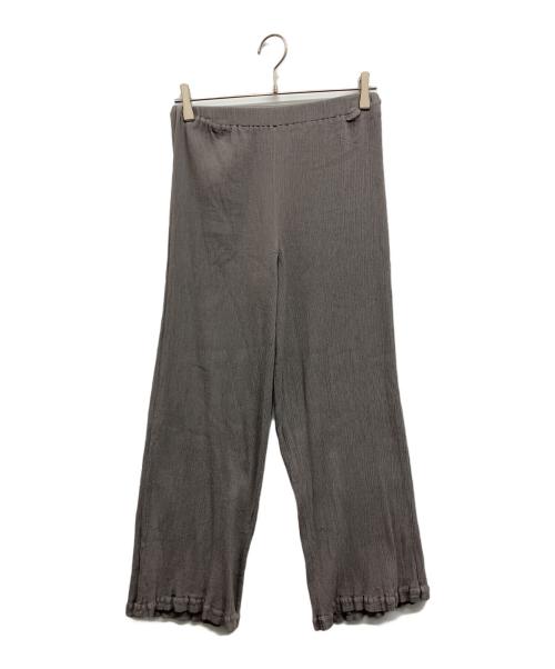 HaaT ISSEY MIYAKE（ハート イッセイ ミヤケ）HaaT ISSEY MIYAKE (ハート イッセイ ミヤケ) コットンイージーパンツ グレー サイズ:2の古着・服飾アイテム