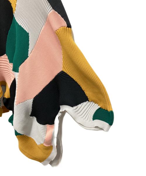 ISSEY MIYAKE（イッセイミヤケ）ISSEY MIYAKE (イッセイミヤケ) KONEKONE変形プリーツニット マルチカラー サイズ:2の古着・服飾アイテム