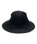 HOMME PLISSE ISSEY MIYAKE (オム プリッセ イッセイ ミヤケ) プリーツバケットハット ブラック：13000円