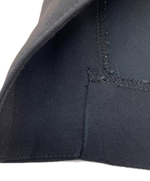 LE PHIL（ル フィル）LE PHIL (ル フィル) 2WAYツイルフロントスリットパンツ ブラック サイズ:SIZE 0の古着・服飾アイテム