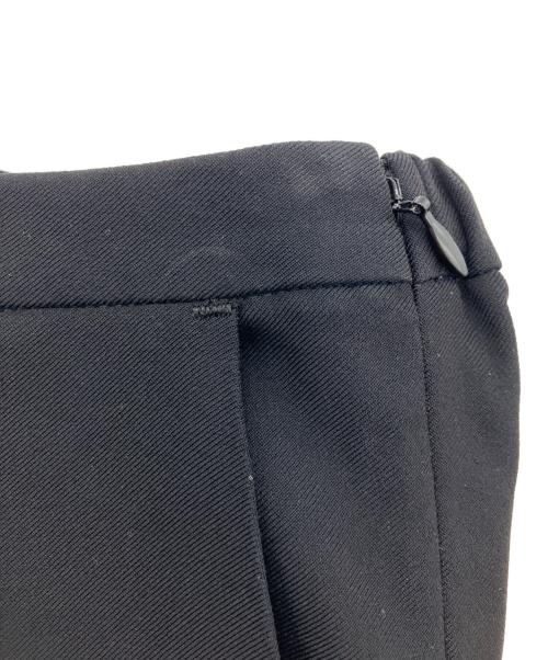 LE PHIL（ル フィル）LE PHIL (ル フィル) 2WAYツイルフロントスリットパンツ ブラック サイズ:SIZE 0の古着・服飾アイテム