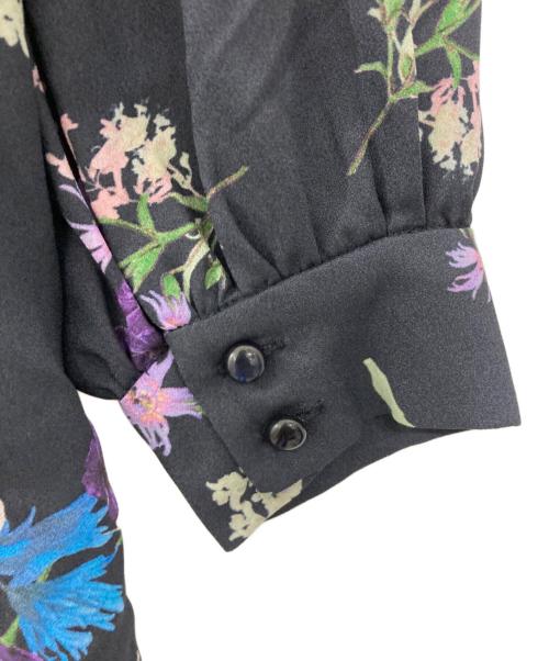 sunauna（スーナウーナ）sunauna (スーナウーナ) フラワーガーデンチャイナワンピース ネイビー サイズ:38の古着・服飾アイテム