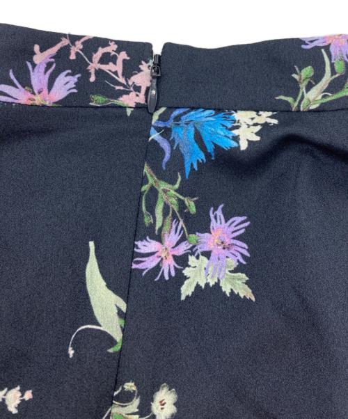 sunauna（スーナウーナ）sunauna (スーナウーナ) フラワーガーデンチャイナワンピース ネイビー サイズ:38の古着・服飾アイテム