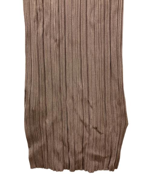 Acne studios（アクネ ストゥディオズ）Acne studios (アクネ ストゥディオズ) リブワンピース ブラウン サイズ:XSの古着・服飾アイテム