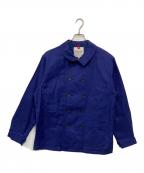 Le Sans Pareilル サン パレイユ）の古着「コットンモールスキン トラディショナル ダブルカバーオール/COTTON MOLESKIN TRADITIONAL DOUBLE COVERALL」｜ブルー
