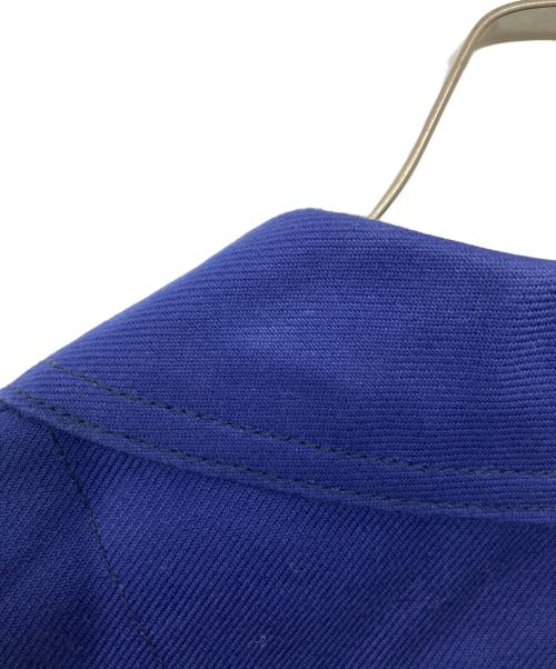 Le Sans Pareil（ル サン パレイユ）Le Sans Pareil (ル サン パレイユ) コットンモールスキン トラディショナル ダブルカバーオール/COTTON MOLESKIN TRADITIONAL DOUBLE COVERALL ブルー サイズ:40の古着・服飾アイテム