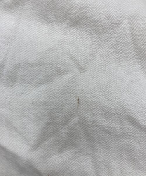 OUTIL（ウティ）OUTIL (ウティ) コットンヘリンボーンカーゴパンツ アイボリー サイズ:1の古着・服飾アイテム