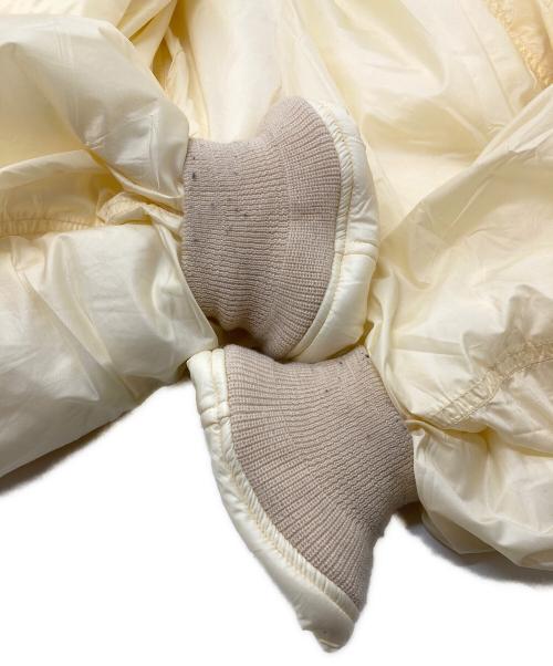 JOHN MASON SMITH（ジョンメイソンスミス）JOHN MASON SMITH (ジョンメイソンスミス) ナイロンタフタ フーディー MA-1 ジャケット　アウター　日本製 アイボリー サイズ:Lの古着・服飾アイテム