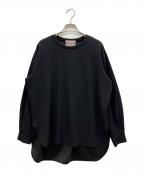 BEARDSLEYビアズリー）の古着「Tブラウス」｜ブラック