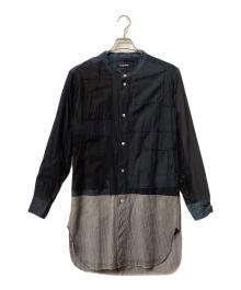 PROPOSITION（プロポジション）の古着「再構築ロングシャツ」｜ネイビー