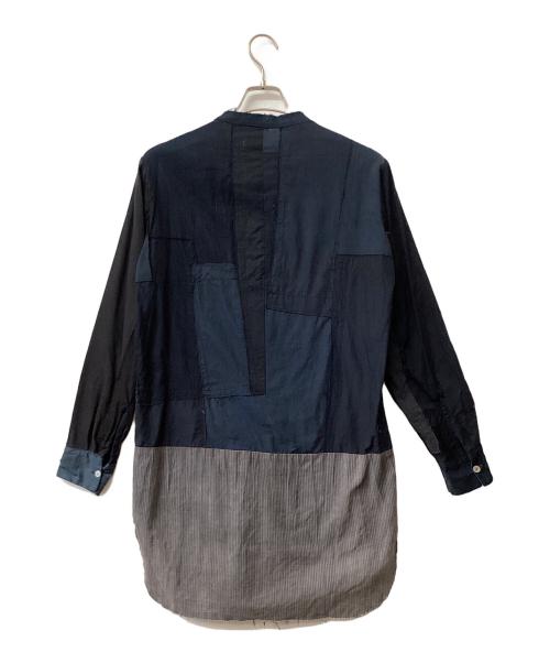 PROPOSITION（プロポジション）PROPOSITION (プロポジション) 再構築ロングシャツ ネイビー サイズ:不明の古着・服飾アイテム