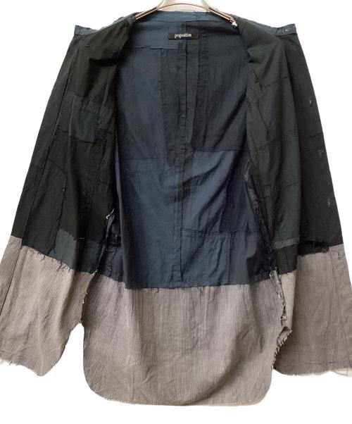 PROPOSITION（プロポジション）PROPOSITION (プロポジション) 再構築ロングシャツ ネイビー サイズ:不明の古着・服飾アイテム