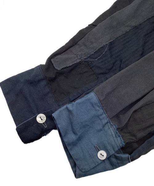 PROPOSITION（プロポジション）PROPOSITION (プロポジション) 再構築ロングシャツ ネイビー サイズ:不明の古着・服飾アイテム