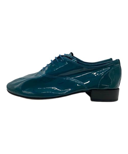 repetto（レペット）repetto (レペット) パテントシューズ グリーン サイズ:36.5の古着・服飾アイテム