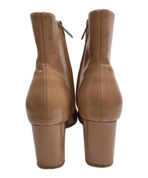 MAISON SPECIAL（メゾンスペシャル）MAISON SPECIAL (メゾンスペシャル) Square Plain Short Boots ベージュ サイズ:365の古着・服飾アイテム